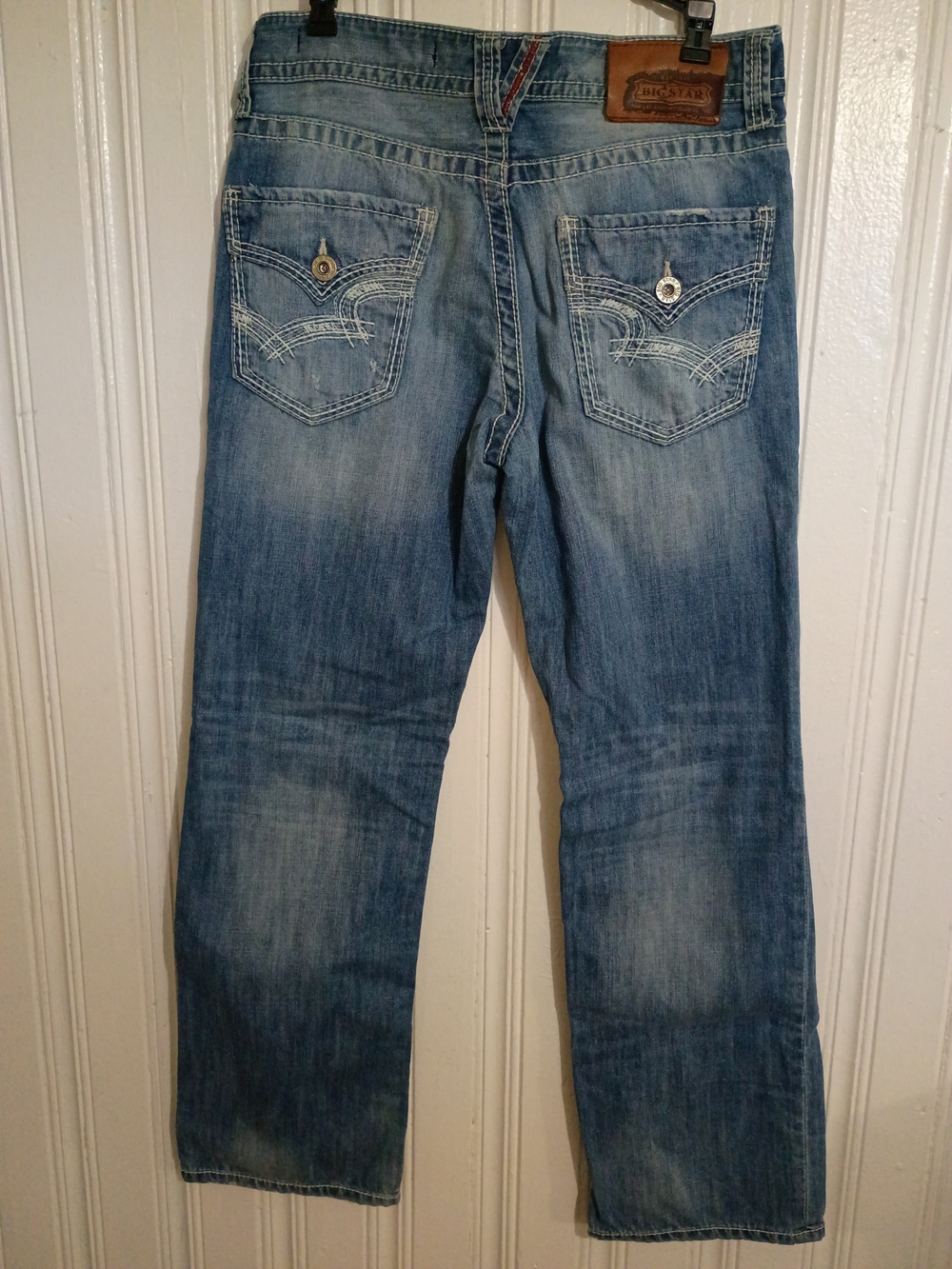 Big Star Men’s Light Blue Washed Jeans